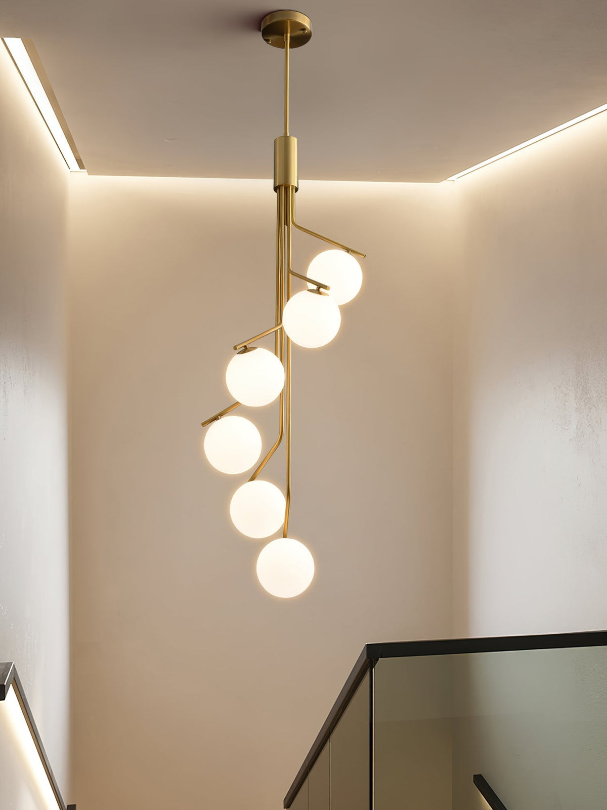 Rovenenis Glass Pendant Light-Moonnatur