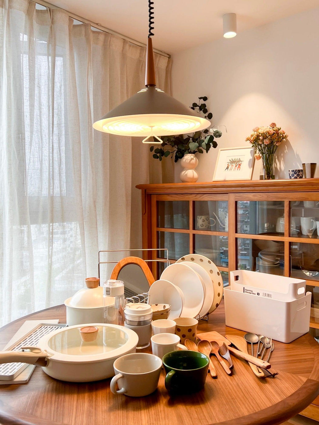 Everora Iron Pendant Light-Moonnatur
