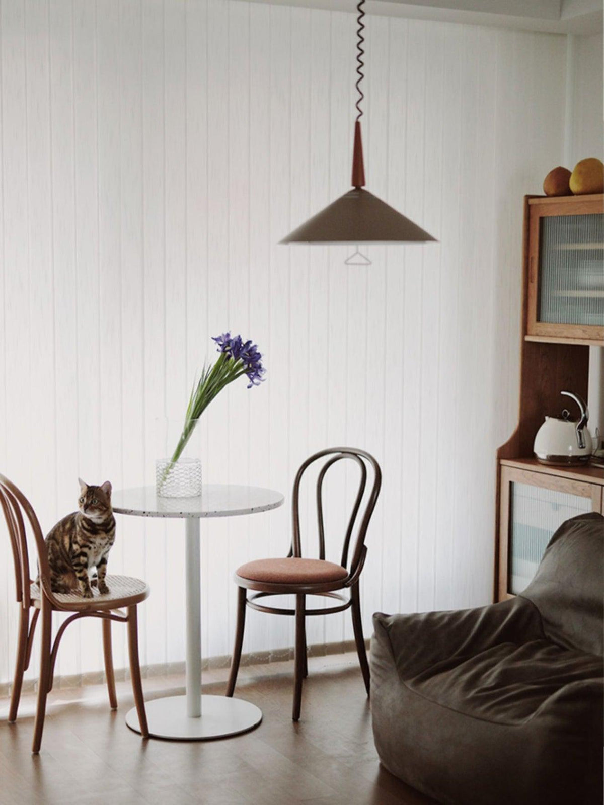 Everora Iron Pendant Light-Moonnatur