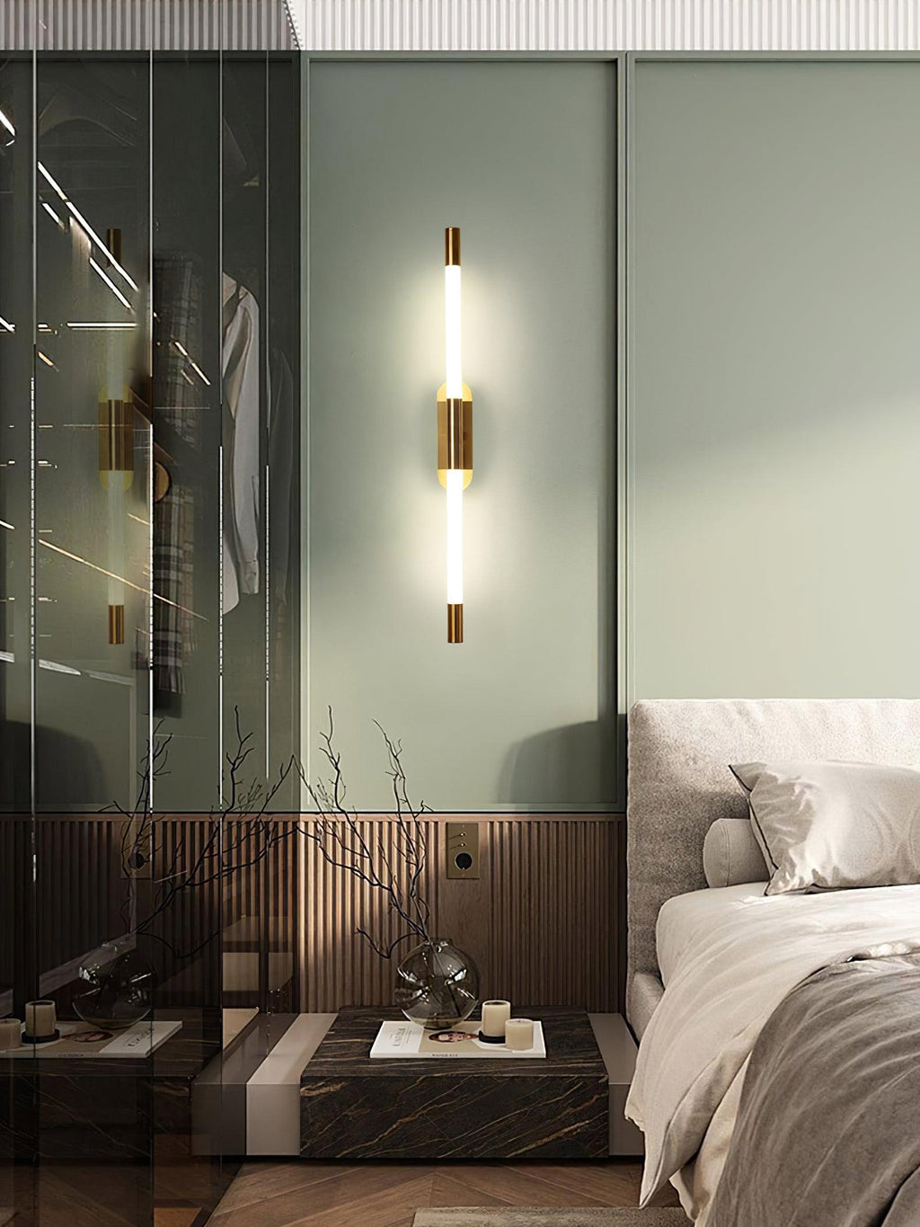 Ulvenwyn Acrylic Wall Light-Moonnatur