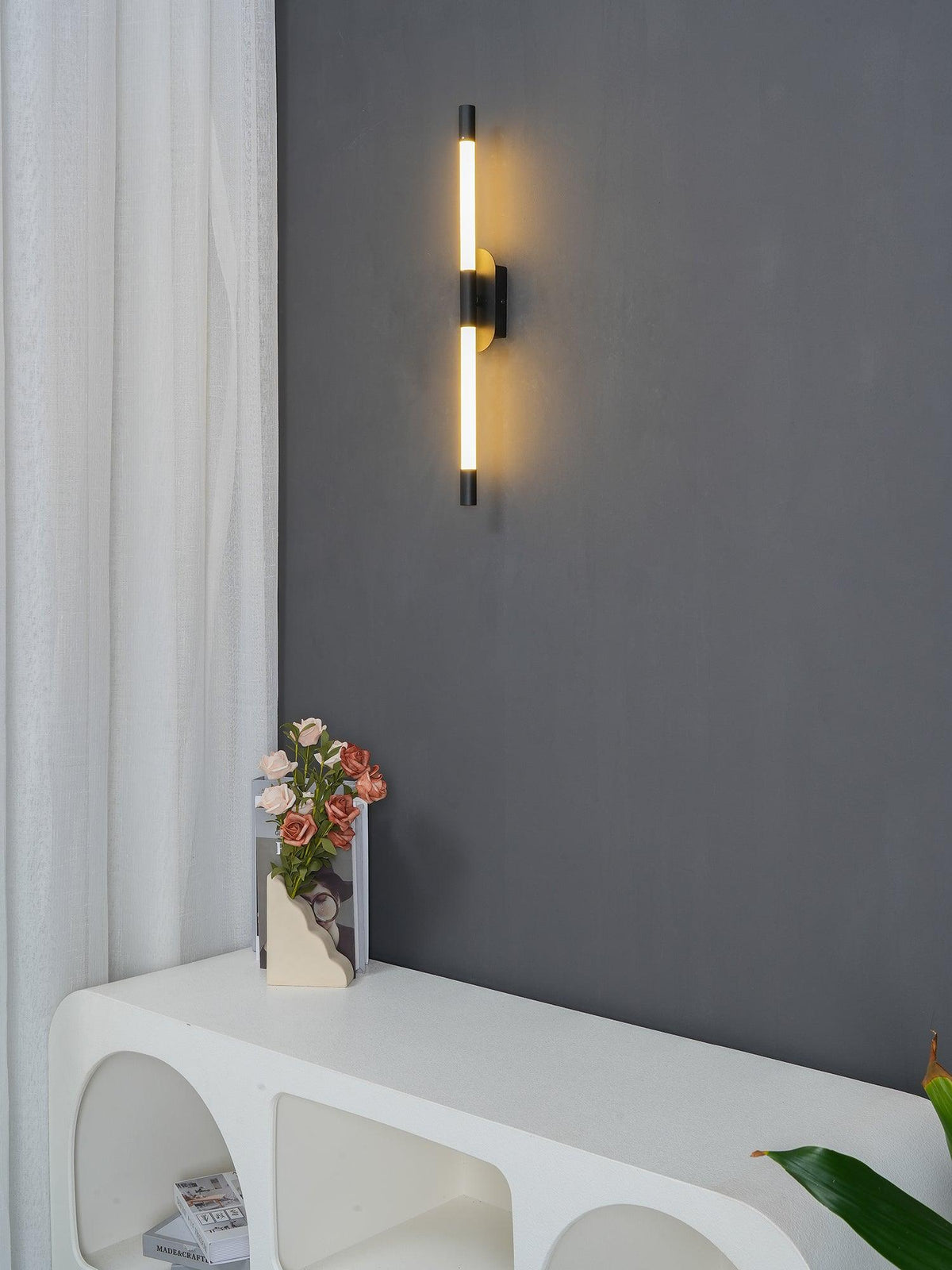 Ulvenwyn Acrylic Wall Light-Moonnatur