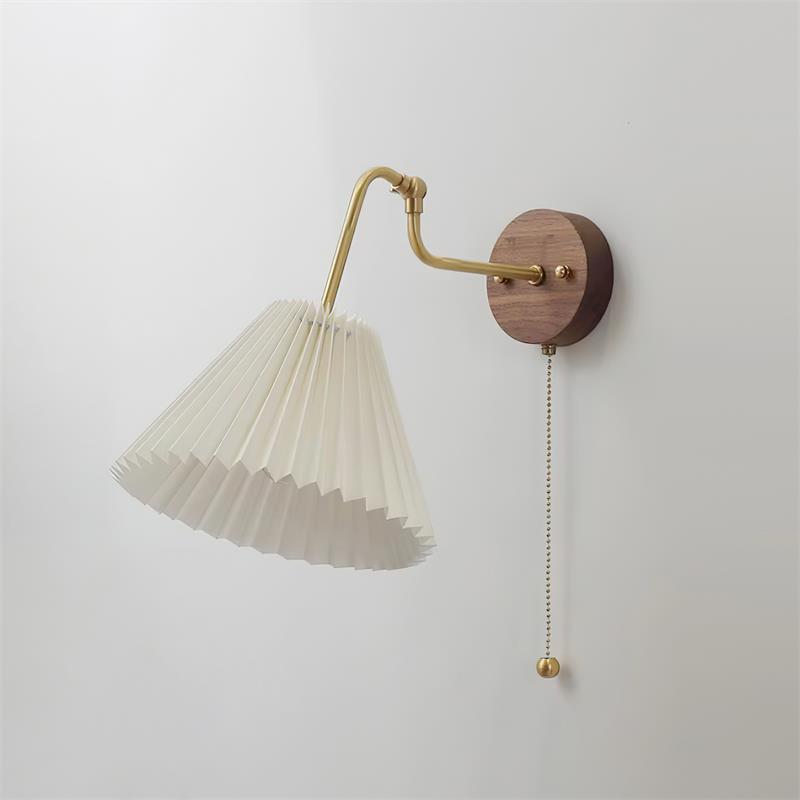 Nethenis Fabric Wall Light-Moonnatur