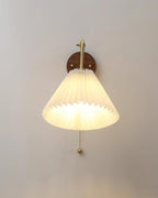 Nethenis Fabric Wall Light-Moonnatur