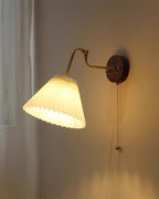 Nethenis Fabric Wall Light-Moonnatur