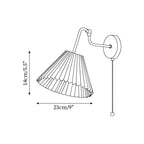 Nethenis Fabric Wall Light-Moonnatur