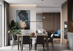 Mireth Glass Chandelier-Moonnatur