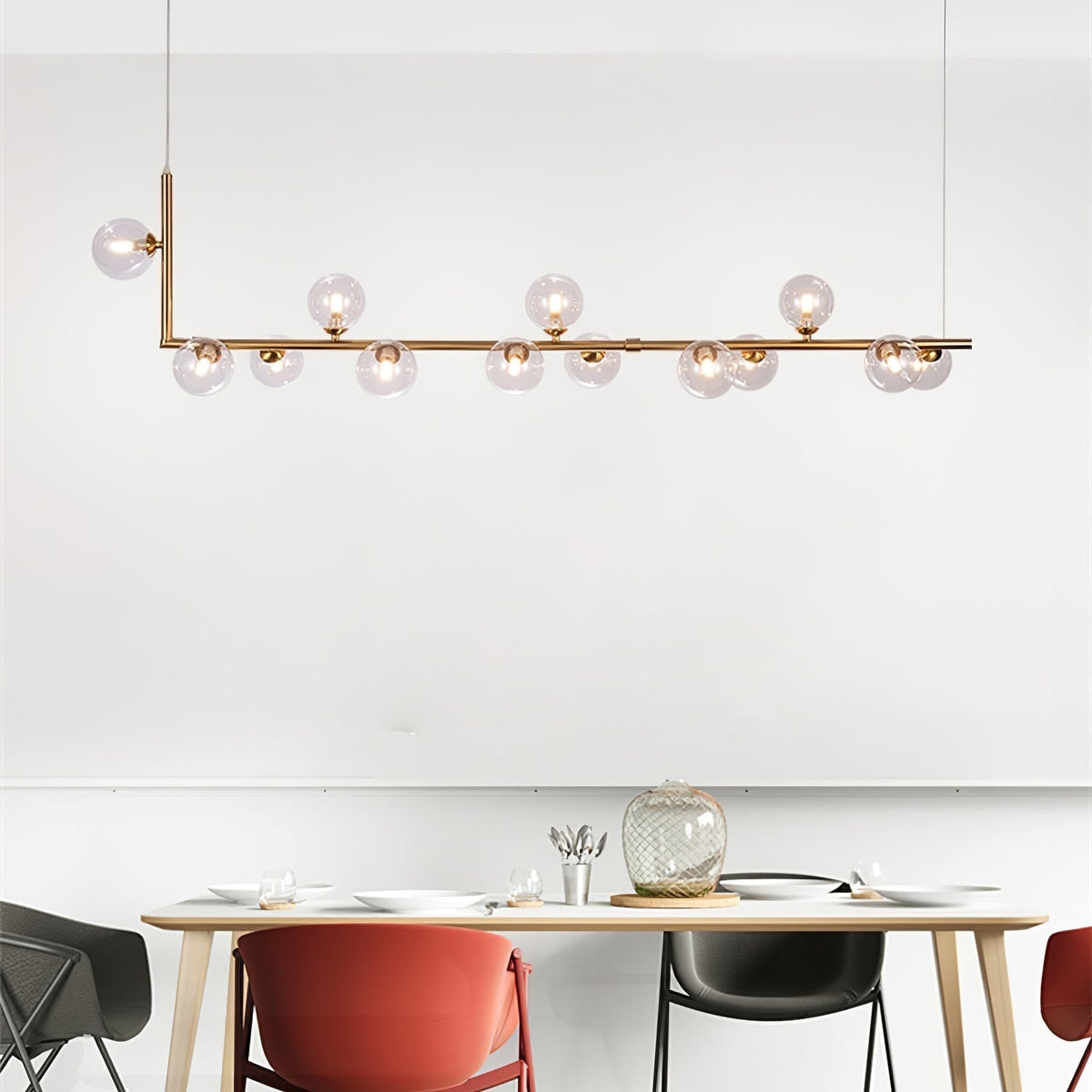 Mireth Glass Chandelier-Moonnatur
