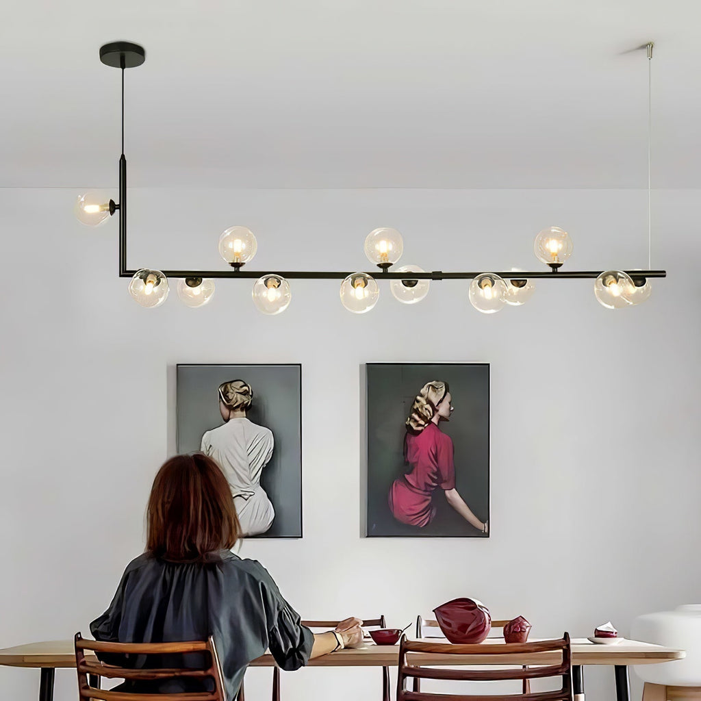 Mireth Glass Chandelier-Moonnatur
