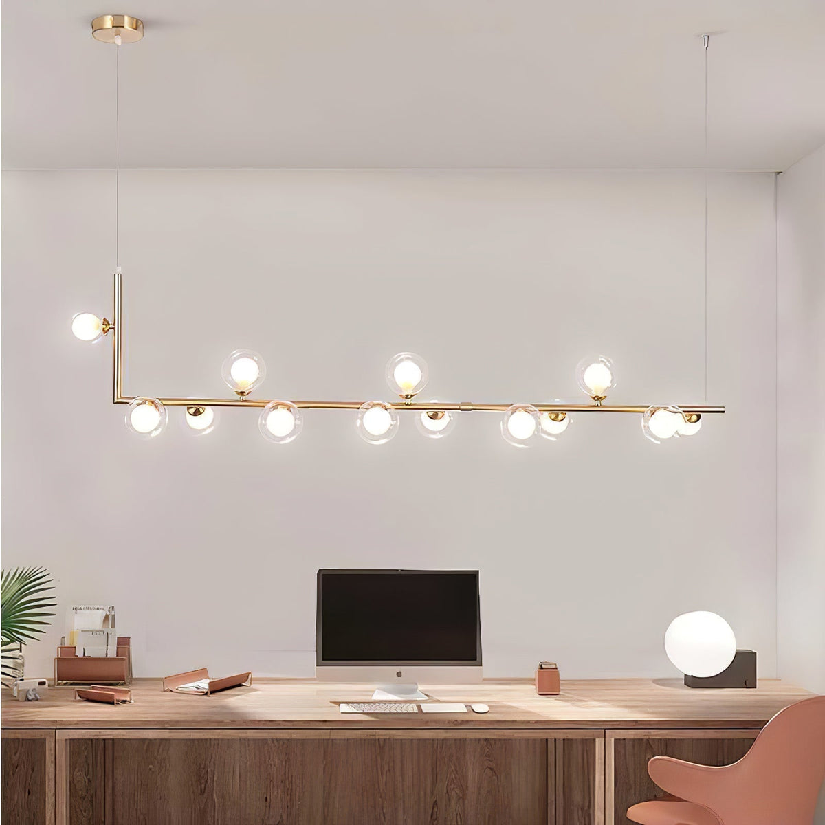 Mireth Glass Chandelier-Moonnatur