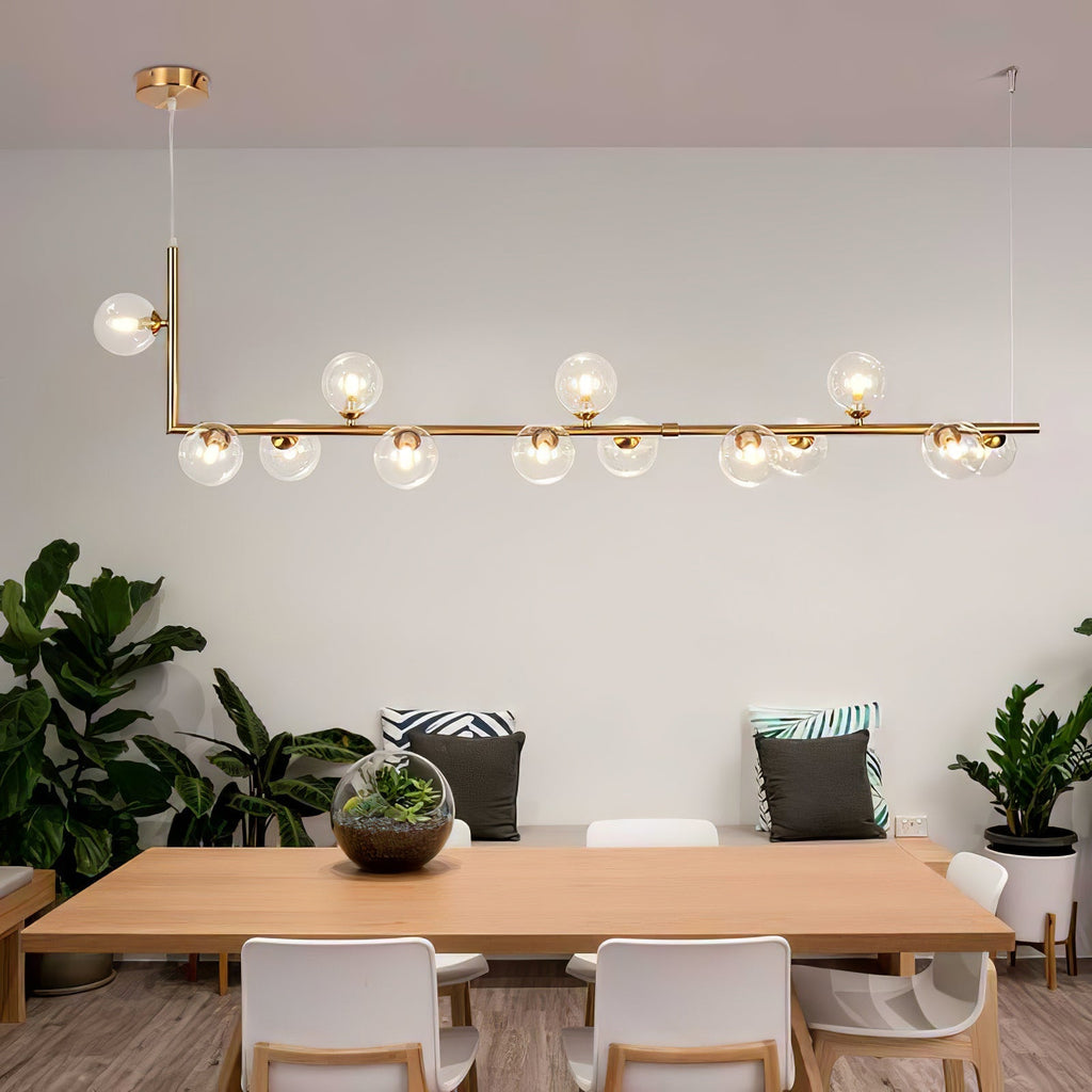 Mireth Glass Chandelier-Moonnatur