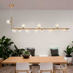 Mireth Glass Chandelier-Moonnatur