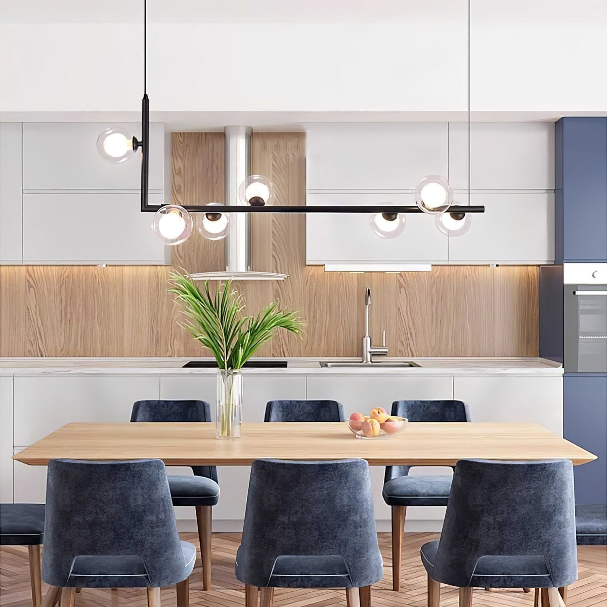Mireth Glass Chandelier-Moonnatur