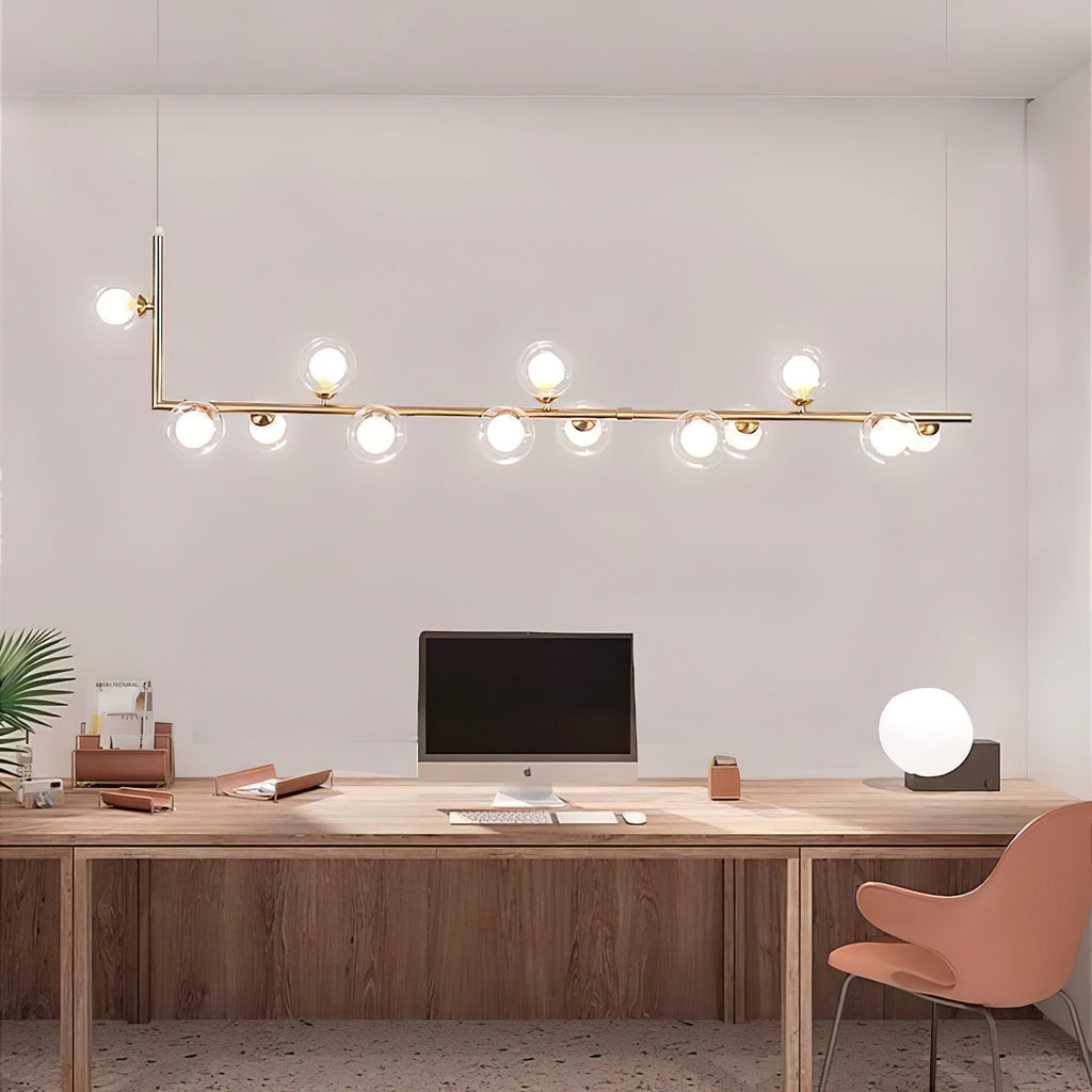 Mireth Glass Chandelier-Moonnatur