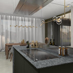 Mireth Glass Chandelier-Moonnatur