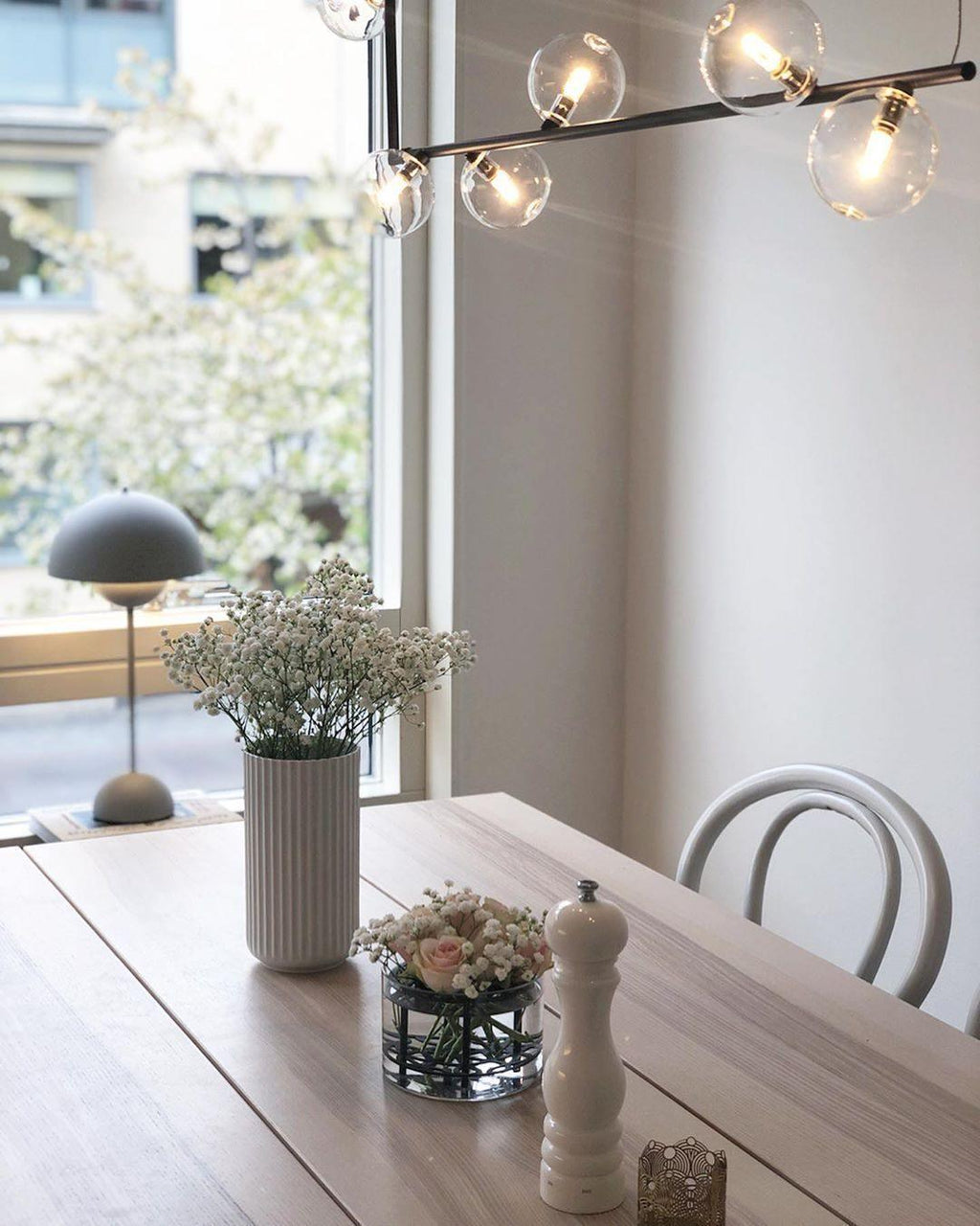 Mireth Glass Chandelier-Moonnatur