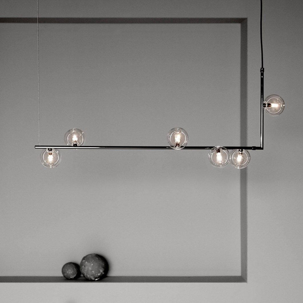 Mireth Glass Chandelier-Moonnatur