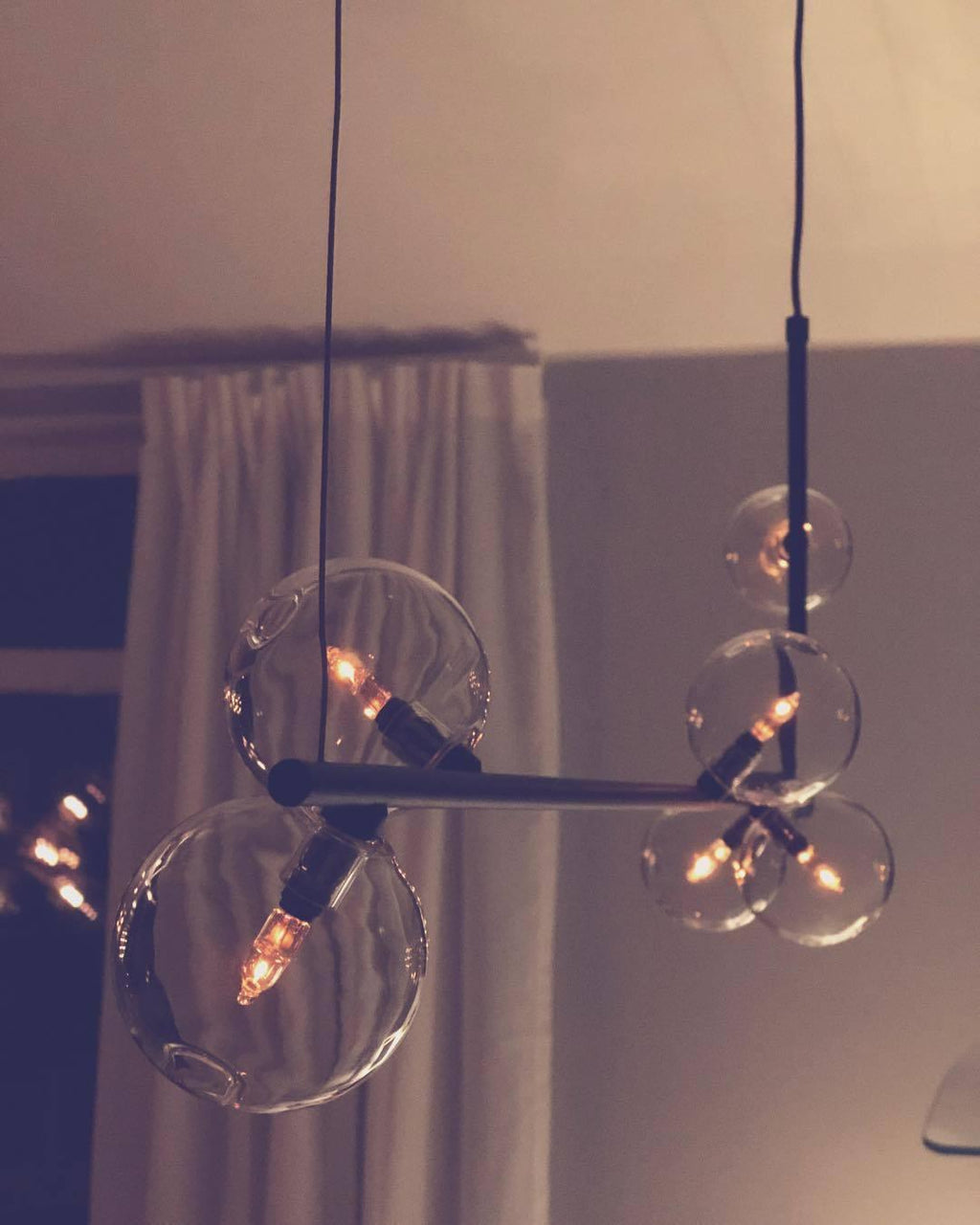 Mireth Glass Chandelier-Moonnatur