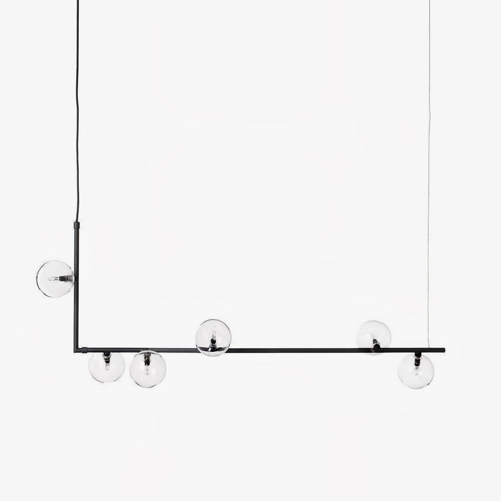 Mireth Glass Chandelier-Moonnatur