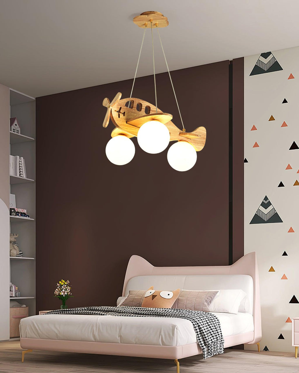 Baldenia Wood Pendant Light-Moonnatur