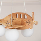 Baldenia Wood Pendant Light-Moonnatur
