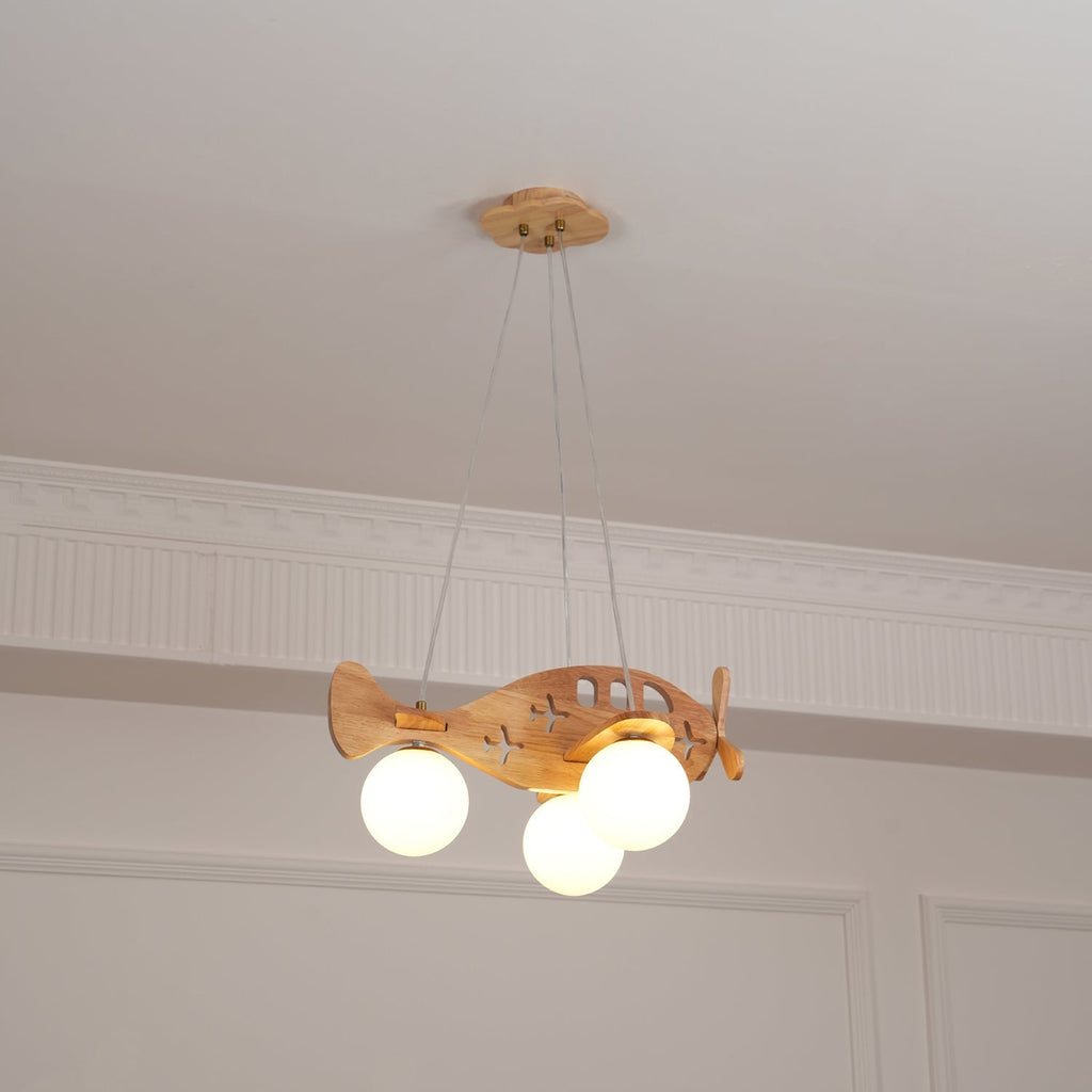 Baldenia Wood Pendant Light-Moonnatur