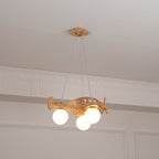 Baldenia Wood Pendant Light-Moonnatur