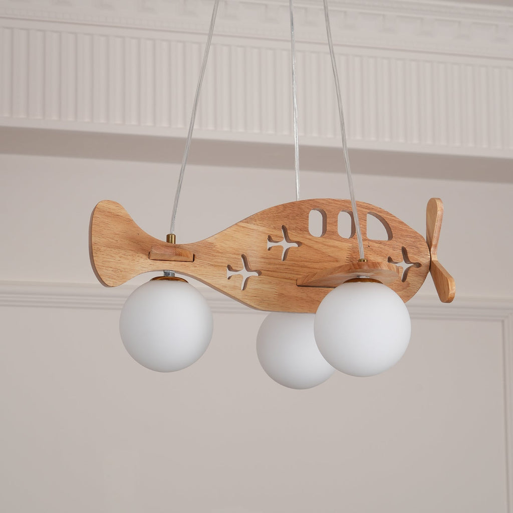 Baldenia Wood Pendant Light-Moonnatur