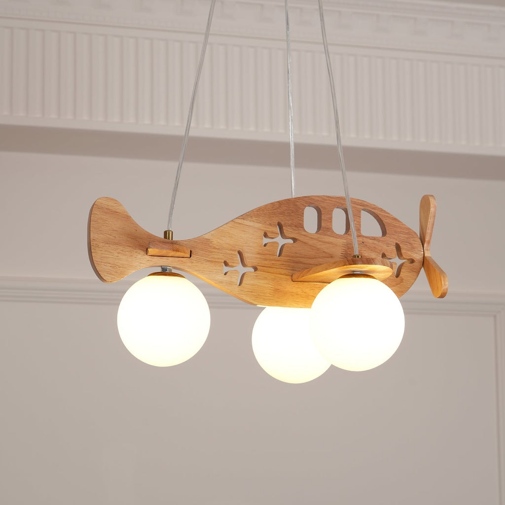 Baldenia Wood Pendant Light-Moonnatur