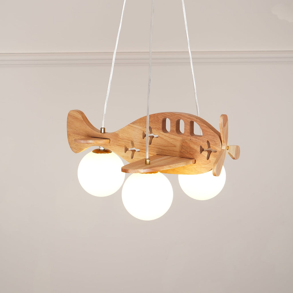 Baldenia Wood Pendant Light-Moonnatur