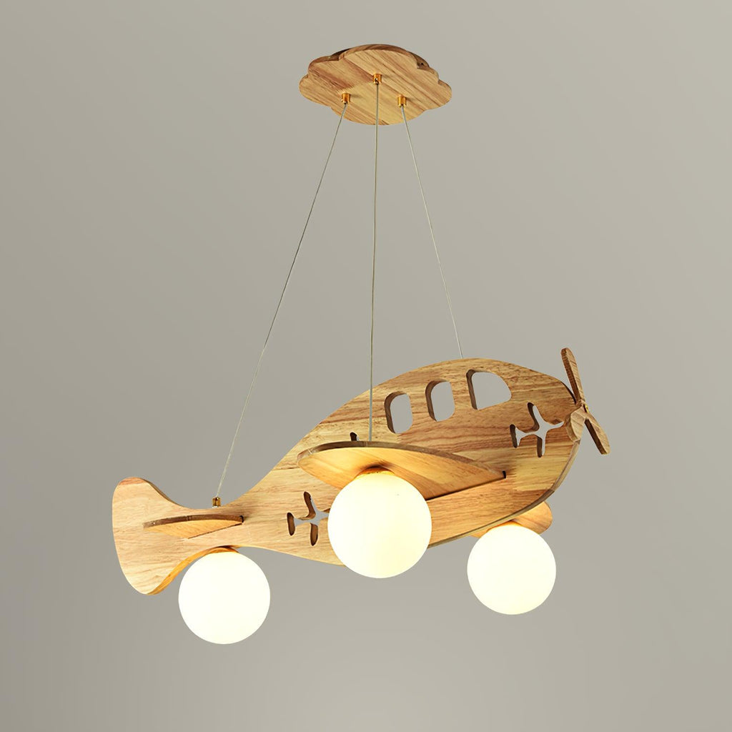 Baldenia Wood Pendant Light-Moonnatur