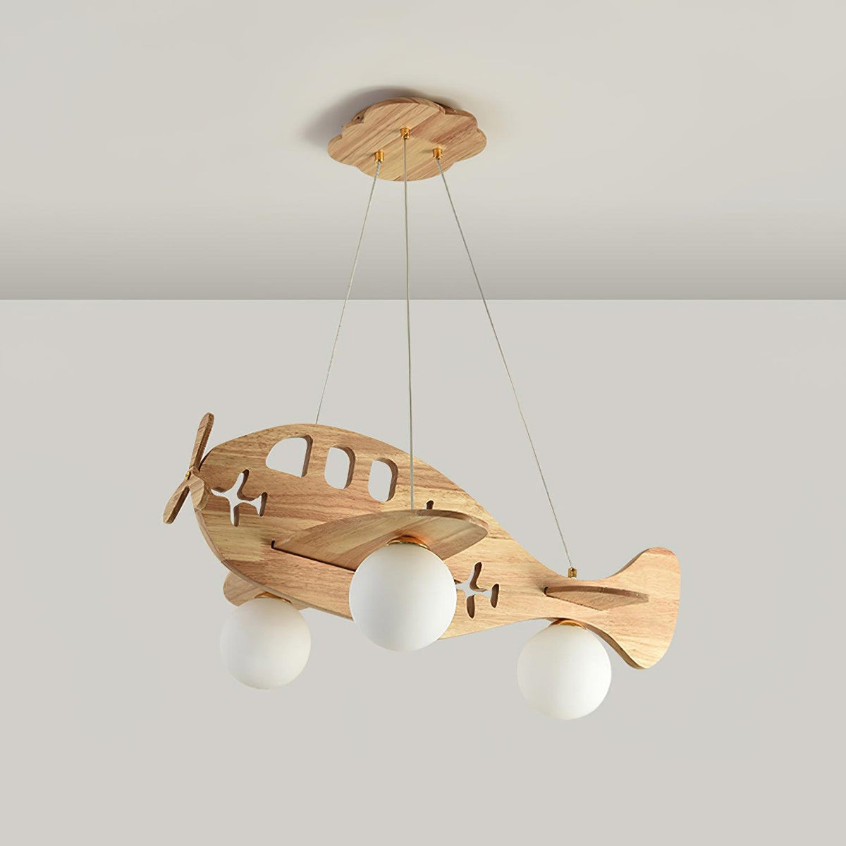 Baldenia Wood Pendant Light-Moonnatur