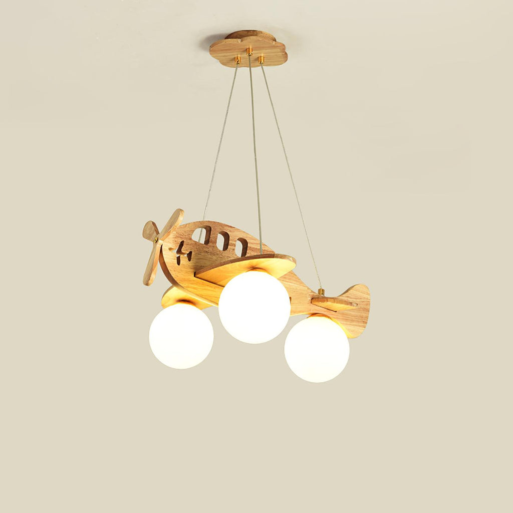 Baldenia Wood Pendant Light-Moonnatur
