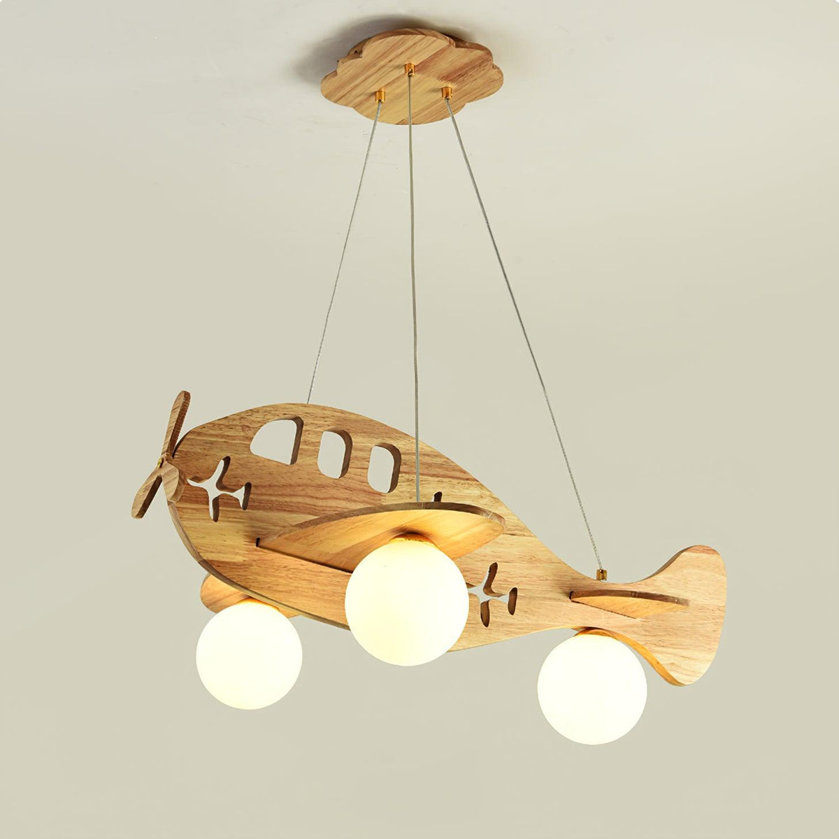 Baldenia Wood Pendant Light-Moonnatur