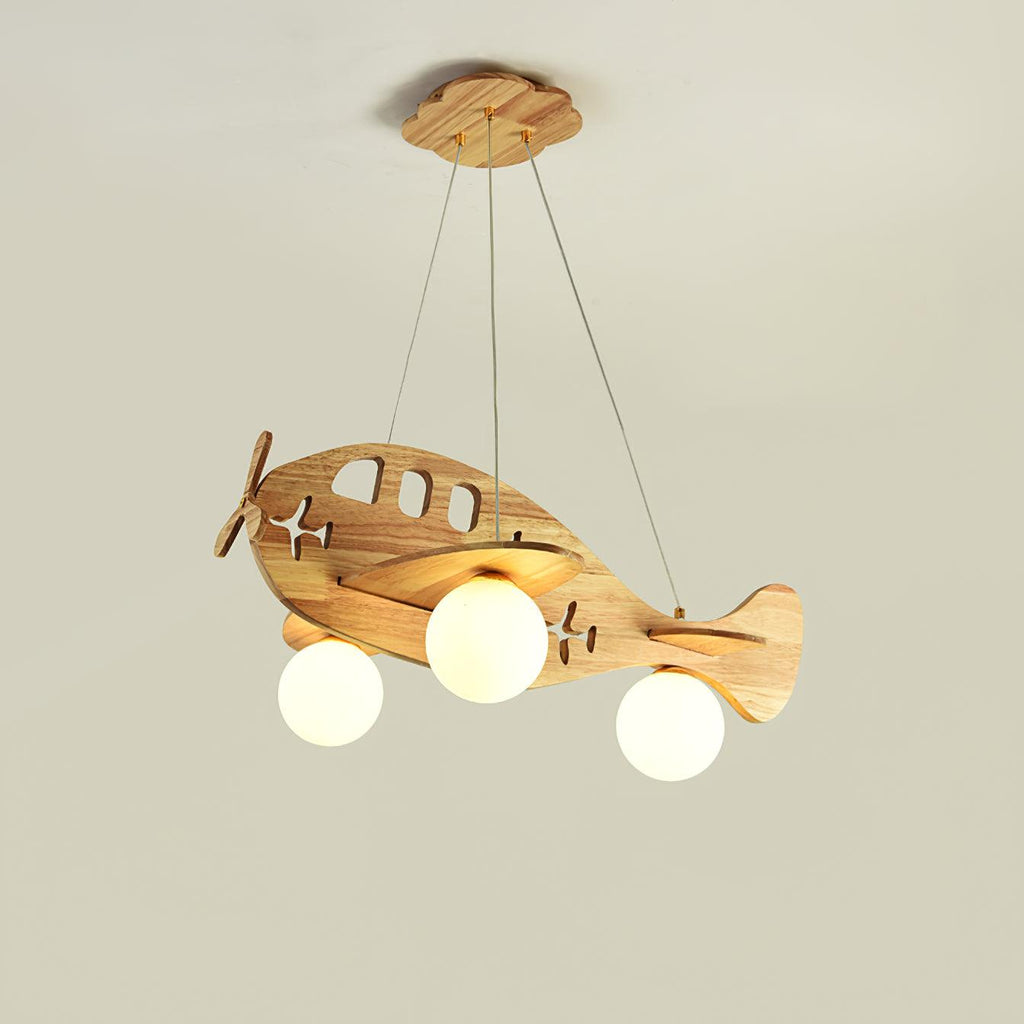 Baldenia Wood Pendant Light-Moonnatur