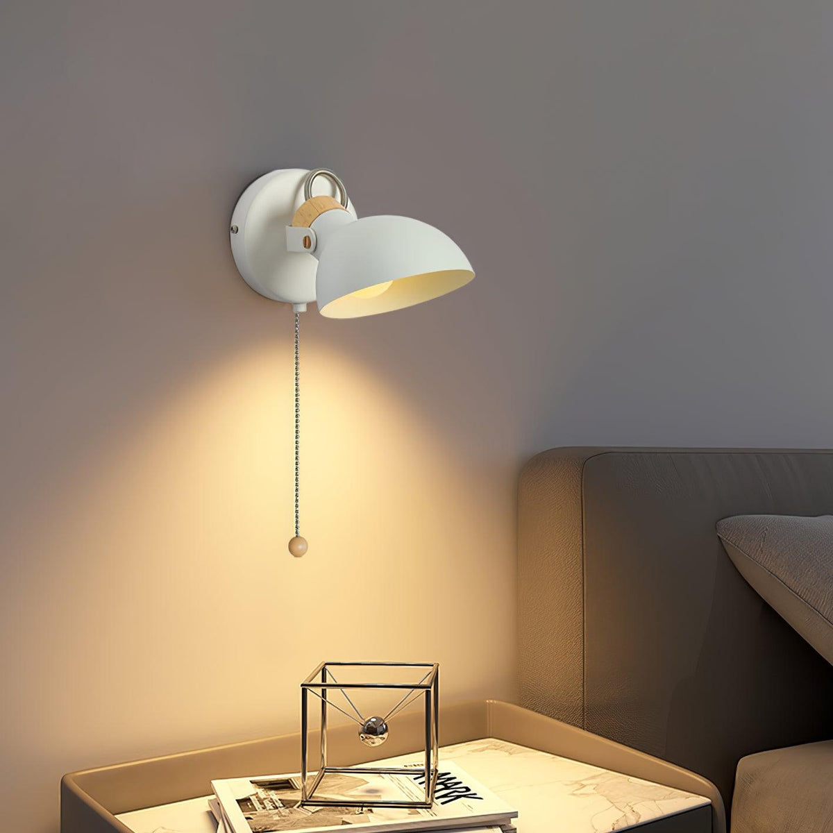 Ovrina Metal Wall Lamp-Moonnatur
