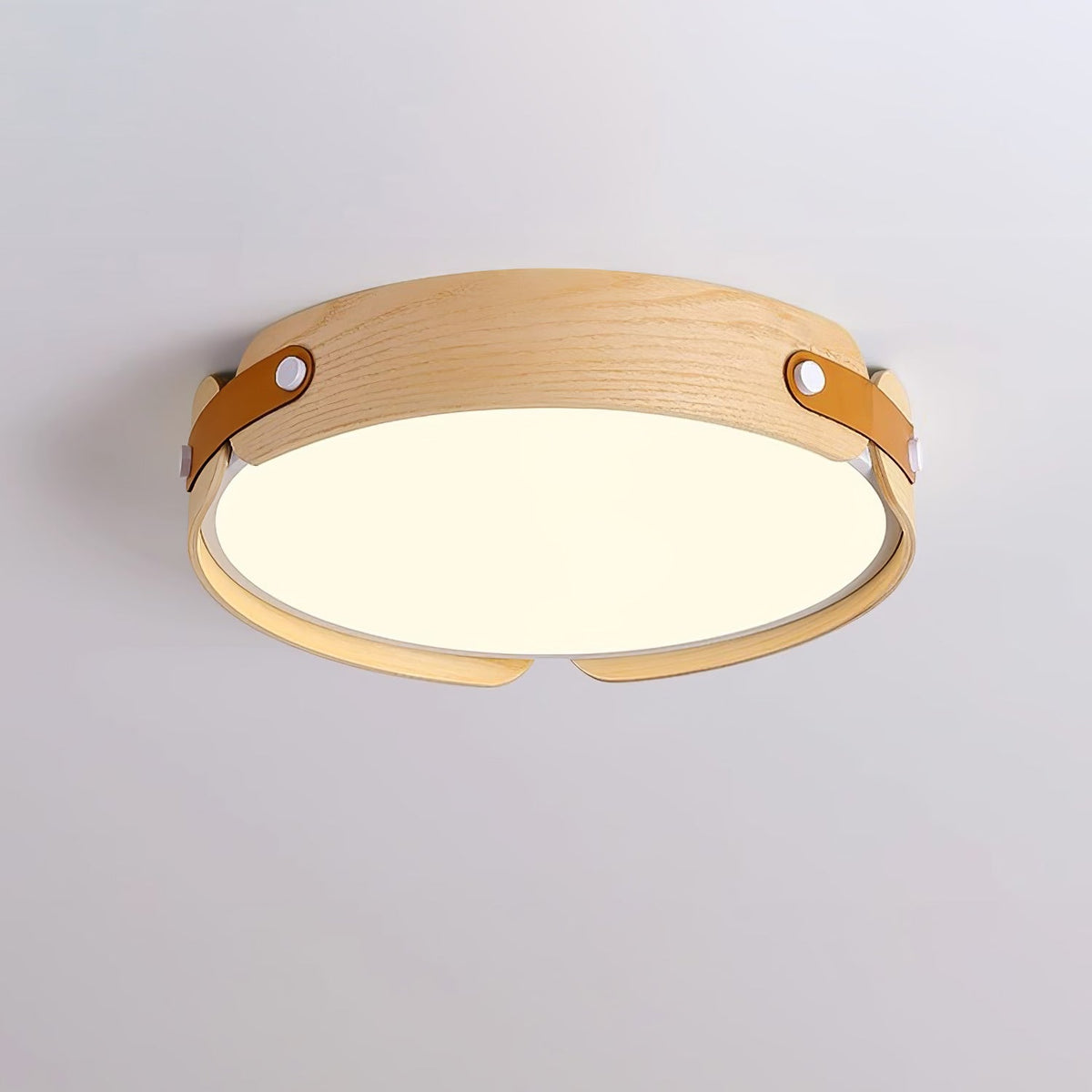 Qeroma Wood Ceiling Light-Moonnatur
