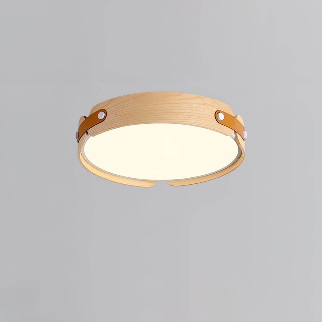 Qeroma Wood Ceiling Light-Moonnatur