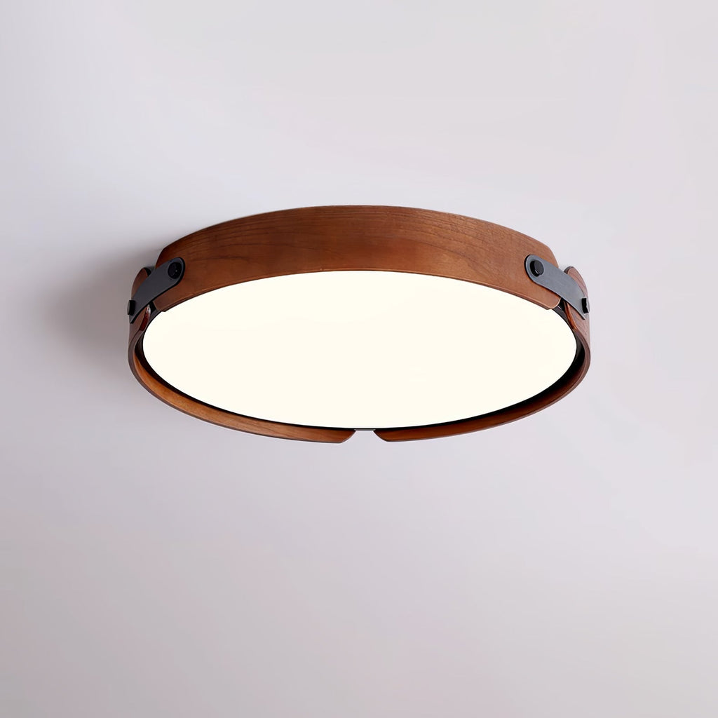 Qeroma Wood Ceiling Light-Moonnatur