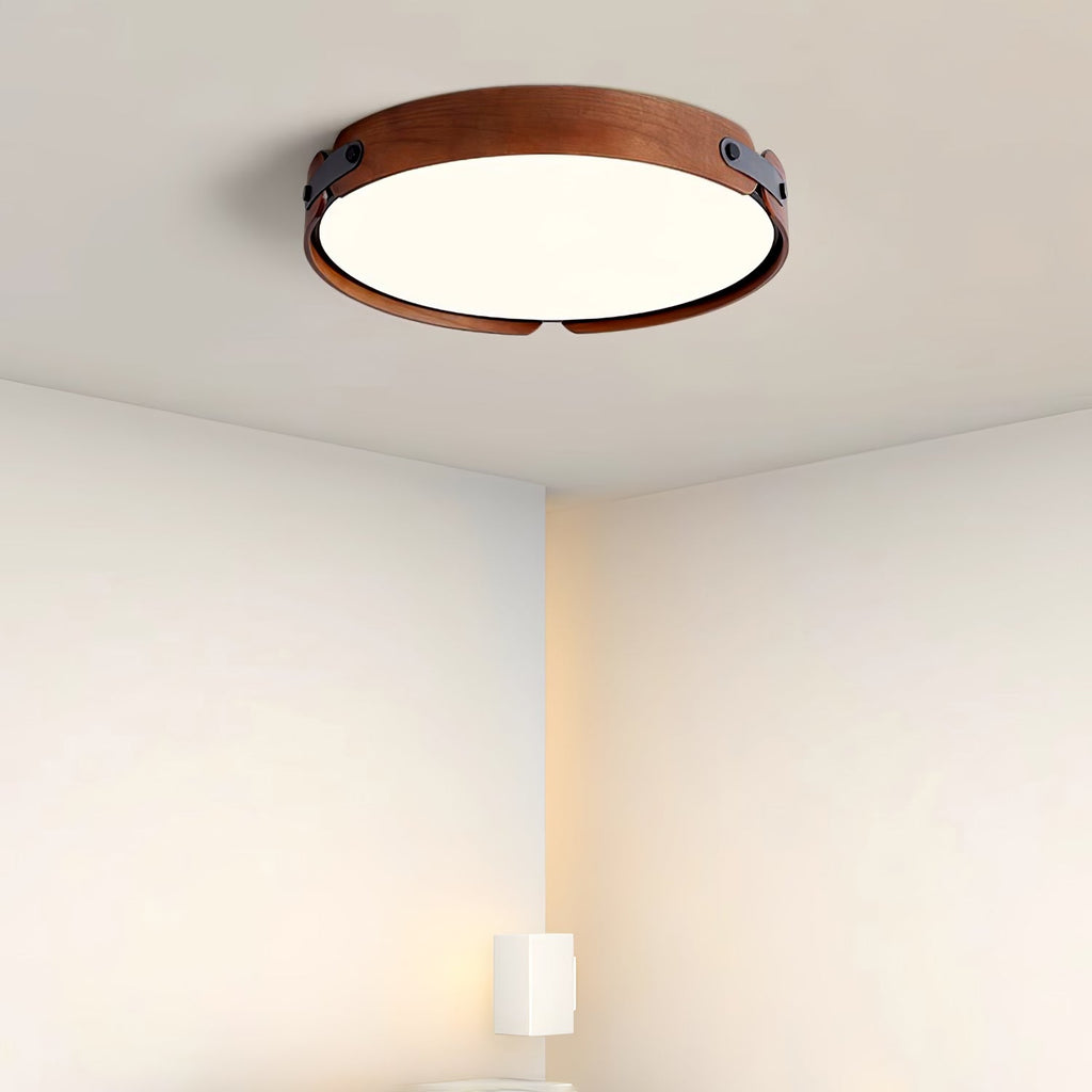 Qeroma Wood Ceiling Light-Moonnatur