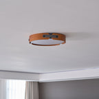 Ordeloria Wood Ceiling Light-Moonnatur
