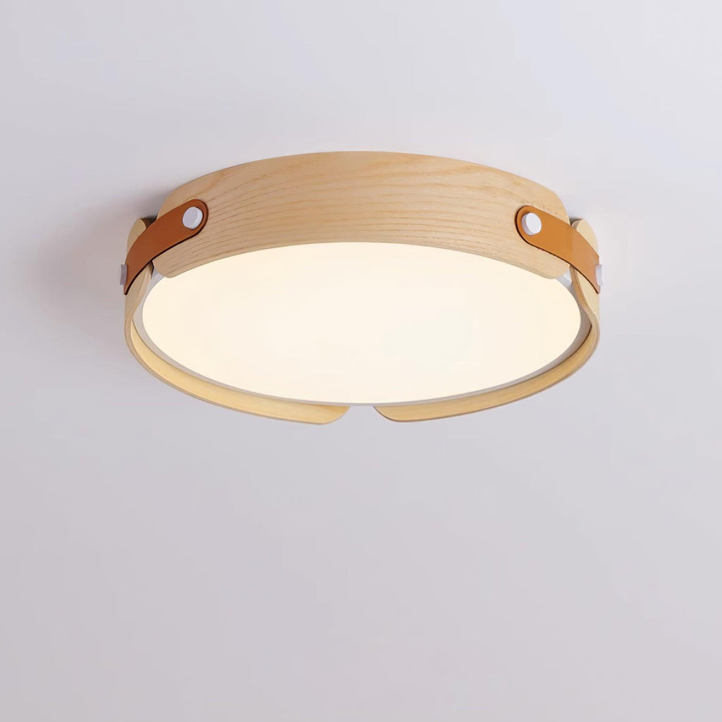 Qeroma Wood Ceiling Light-Moonnatur