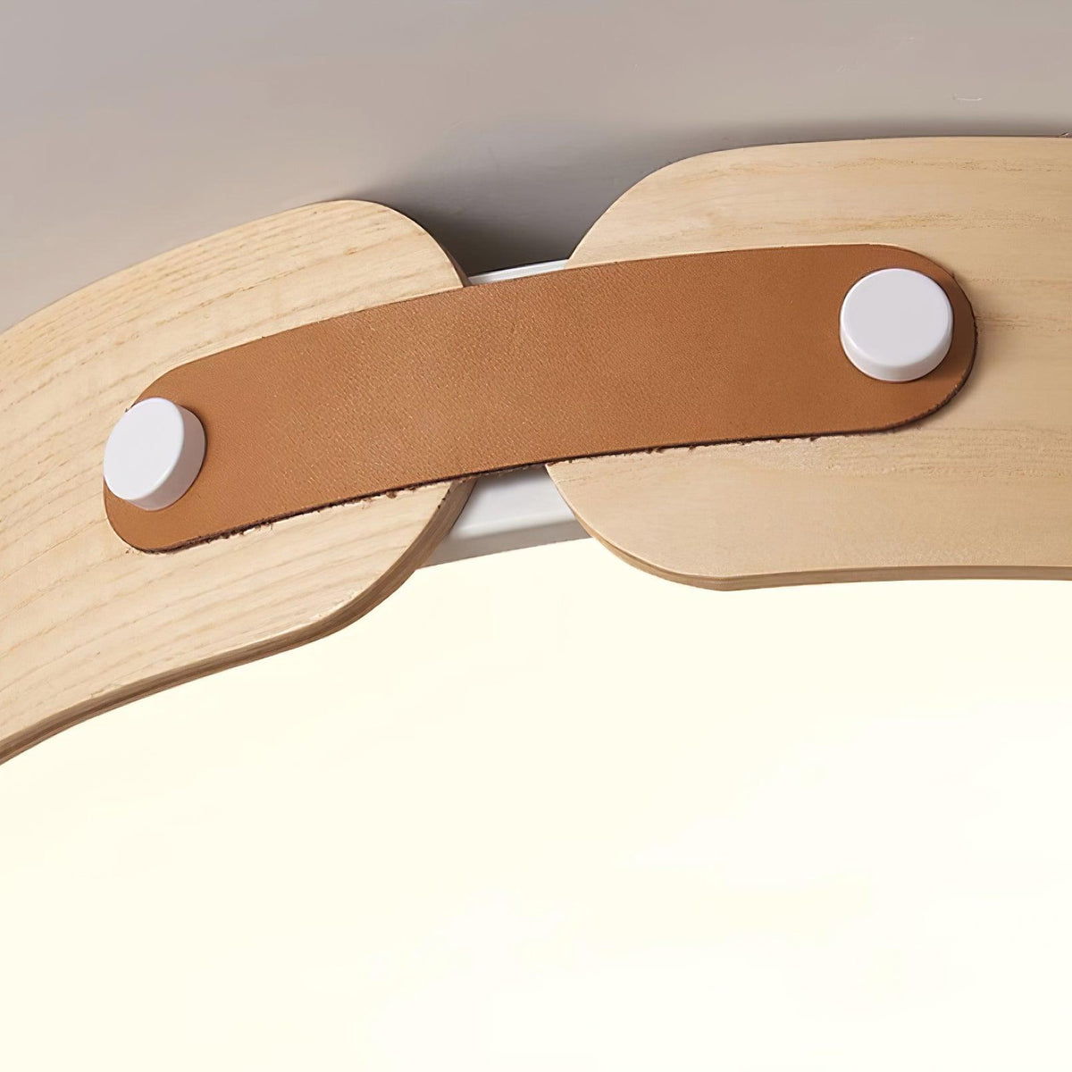 Qeroma Wood Ceiling Light-Moonnatur