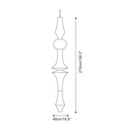 Tildenmoss Paper Pendant Light-Moonnatur