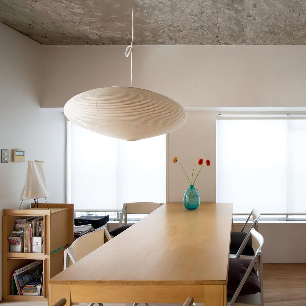 Lavenora Paper Pendant Light-Moonnatur