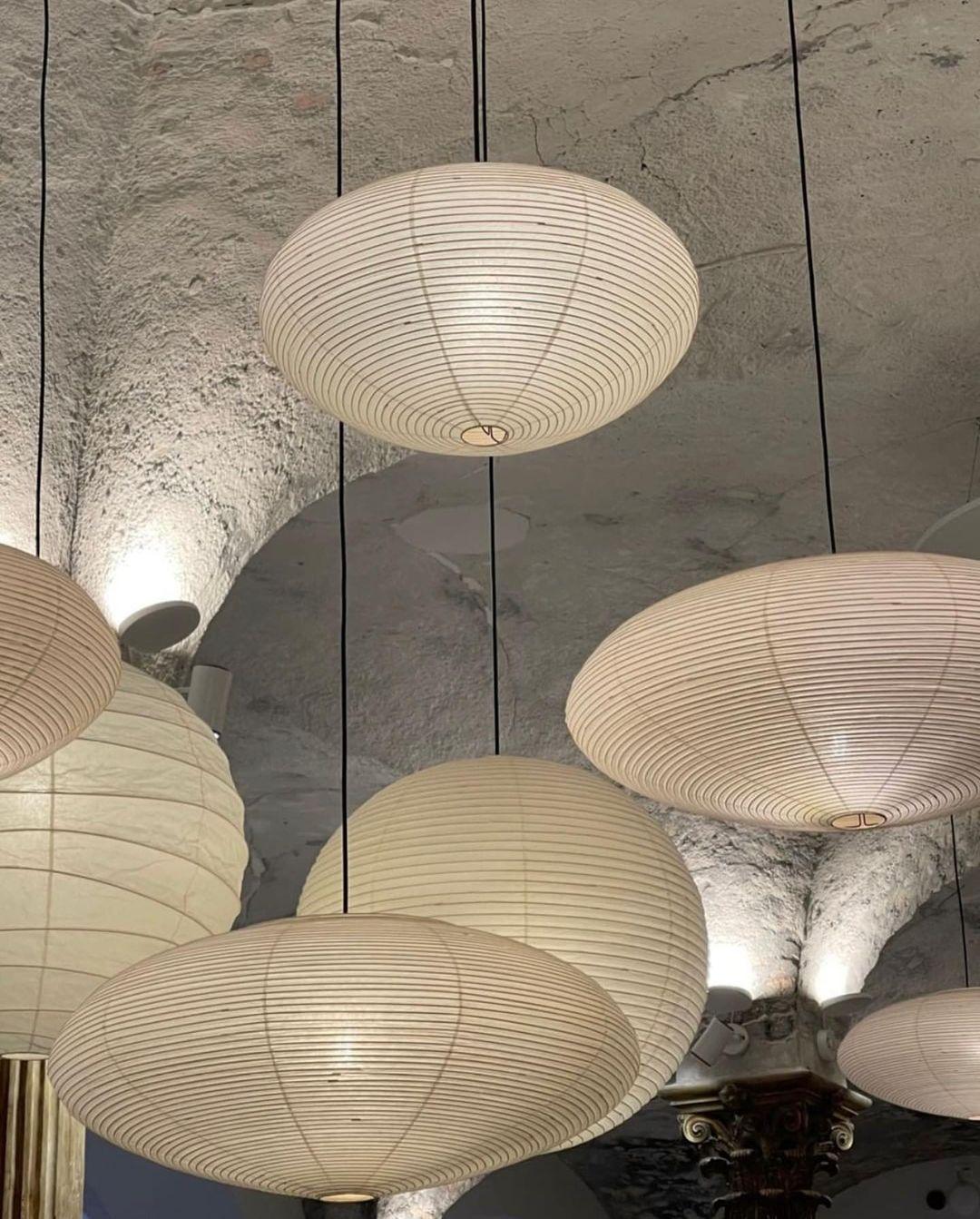 Lavenora Paper Pendant Light-Moonnatur