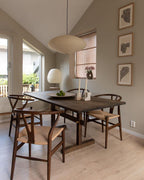 Lavenora Paper Pendant Light-Moonnatur