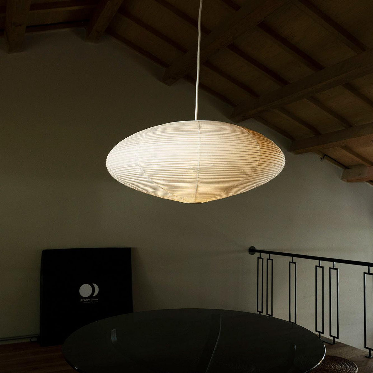 Lavenora Paper Pendant Light-Moonnatur
