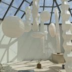 Lavenora Paper Pendant Light-Moonnatur