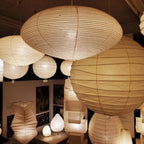 Lavenora Paper Pendant Light-Moonnatur