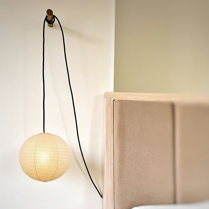 Tildenelle Paper Pendant Light-Moonnatur